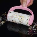1 【On Hand】 Sticky Hair Roller With Cover Clothes Cleaning Dust Removal Strong Sticky Reusable Tearable Hair Sticking Device（Roll + 1 Paper Core）. 