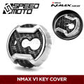 1 【Footprint】 NMAX V1 IGNITION KEY COVER T-5412 CARBON DESIGN / IGNITION COVER FOR NMAX 2019 SPEEDMOTO. 