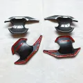 For Toyota Raize Car Accessories 2020 2021 2022 Door Handle Bowl Cover Trim Plastic Imitation Carbon Fiber. 