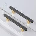 【Be worth】 Drawer Cabinet Handle Grey GoldKitchen CupboardDresserDoor Pull Handle Knob. 