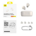 Baseus Bowie E18 Bluetooth 5.3 Wireless Earphones IPX4 Waterproof TWS Earbuds ENC Noise-Cancelling with Premium Sound Quality for All Smart Phones. 