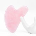 Natural Resin GuaSha Scraping Massage Tool with Storage Bag Heart Shaped Stainless Steel GuaSha Board Face Body Scraping Massage Tool P00218-Green. 