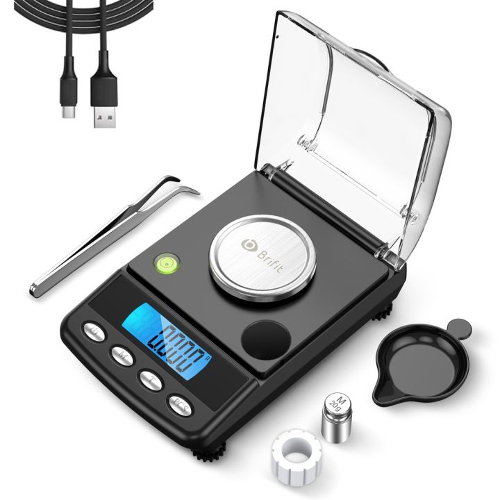 【Trending Now】 0.001G/20G Milligram Digital Scale Portable Mini Laboratory Weighing Scale