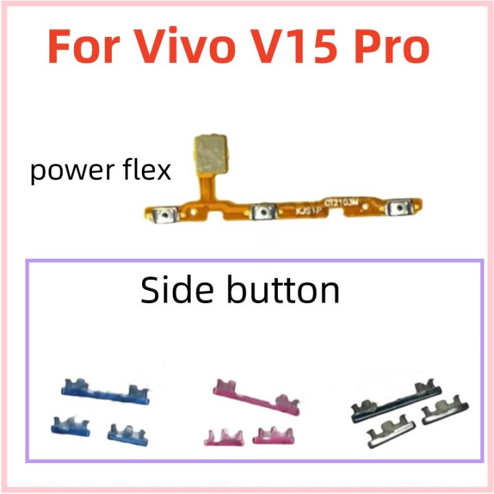 Power On off button flex For vivo V15 Pro Up Down Volume button flex ...