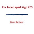 New Power Volume button flex For Tecno spark 6 go KE5 On OFF Side key Button Flex Cable. 