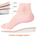 1.5Cm / 2.5Cm / 3.5Cm Height Increase Insoles High Full Memory Foam Shoe Cushion Pads For Men And Women. 
