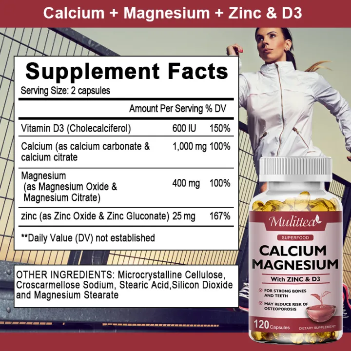 Mulittea%20Calcium%201000mg%20Magnesium%20400mg%20Zinc%2025mg%20Vitamin%20D3%20600iu%20Promotes%20Bone%20Muscle%20Nervous%20System%20Health%20and%20Promotes%20Cell%20Growth%20-%20Image%202