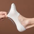 ECMLN Fashion Cotton Men Low Cut Socks Non-slip Silicone Invisible Casual Breathable Male Ankle Slipper Socks. 