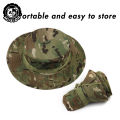 Musion Boonie Hat Balaclava Hat Suit Foldable Soft Hat Outdoor Hunting Wide Hat Sunscreen Caps. 