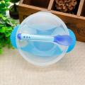 SUCTION BASED BABY FEEDING BOWL WITH LID. 