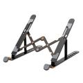 【Rongcai】 Laptop Stand, Adjustable Portable ABS Plastic Laptop Riser With 7 Levels Height Adjustment, Foldable Notebook Stand Laptop Stand Laptop Table Laptop Table Foldable Laptop Accessories Laptop Stand Adjustable. 