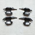 For Toyota Raize Car Accessories 2020 2021 2022 Door Handle Bowl Cover Trim Plastic Imitation Carbon Fiber. 