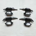 For Toyota Raize Car Accessories 2020 2021 2022 Door Handle Bowl Cover Trim Plastic Imitation Carbon Fiber. 