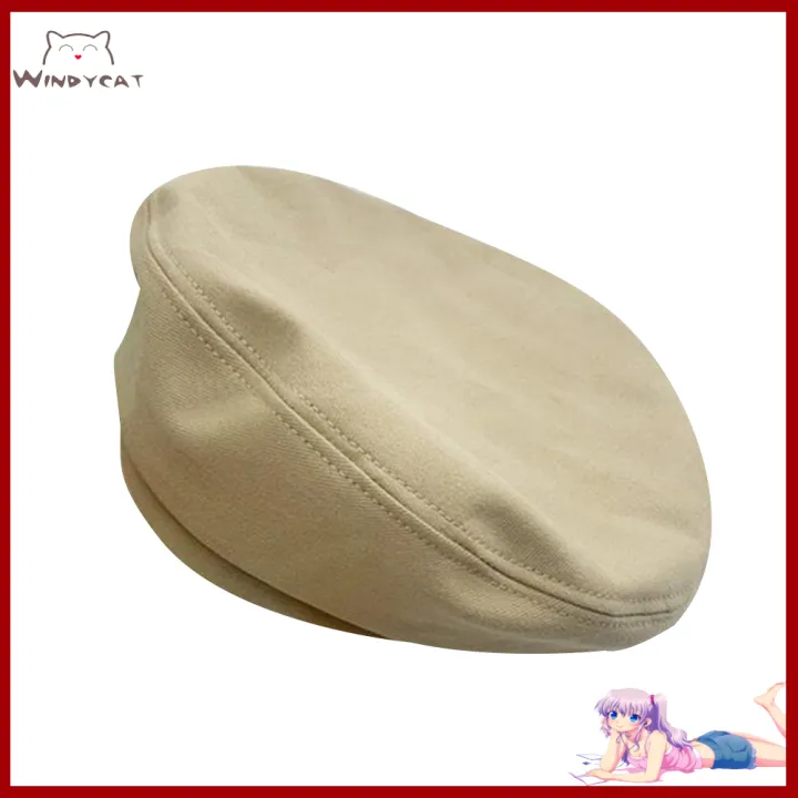 Windycat%20Fashion%20Woman%20Solid%20Color%20Girl%20Beret%20Beanie%20Cap%20Painter%20Summer%20Spring%20Sun%20Hat%20-%20Image%205