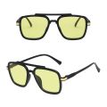 Tony Stark Men's Sunglasses Iron Man 3 Beauty Learning Metal Sunglasses.. 