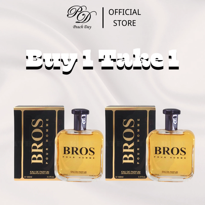 【BUY 1 TAKE 1】BROS PERFUME cheerfulSPRAY FOR MEN 100ML WITH BOX