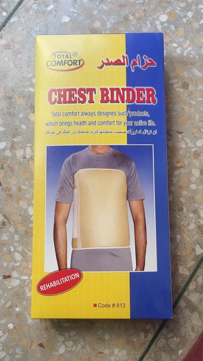 Rib Belt Chest Binder for Broken Injury Ribs, Elastic Rib Brace ...