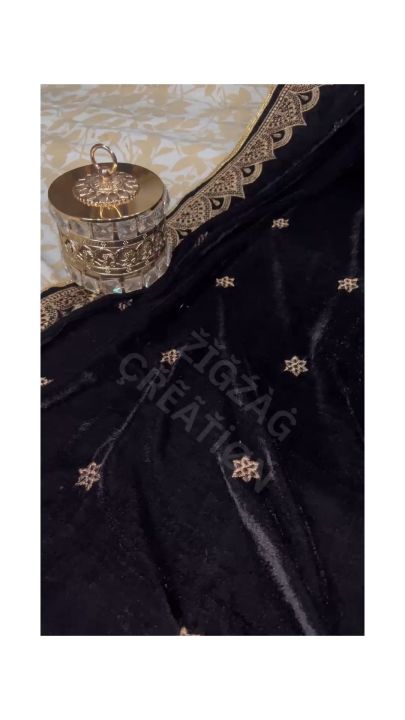 Velvet shawl for women and men