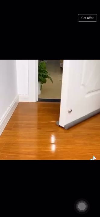 Dedicated 1Pcs Door Bottom Sealing Strip Under Door Draft Stopper Wind Noise Acustic Foam Blocker Insects Door Stopper Holder