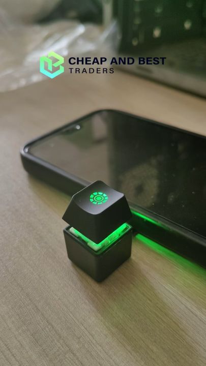 PC Power Button 6 Ft 7 Led Effect