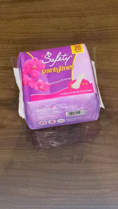 4 packs of Safety Pantyliner 20 pcs/pack
