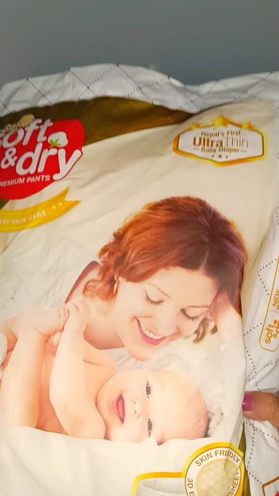 Soft & Dry Diaper Medium 54 pcs