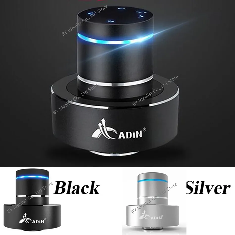 adin 26w vibration bluetooth speaker Adin 26w Vibration Bluetooth Speaker Wireless Music Soundbar Subwoofer  Neighbor Column Portable Mini Vibro Resonance Speakers main image 1