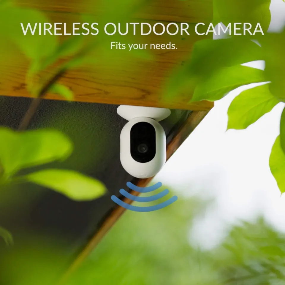 Kami 1080P Wire-Free Home Camera Kit, Wireless Outdoor Battery