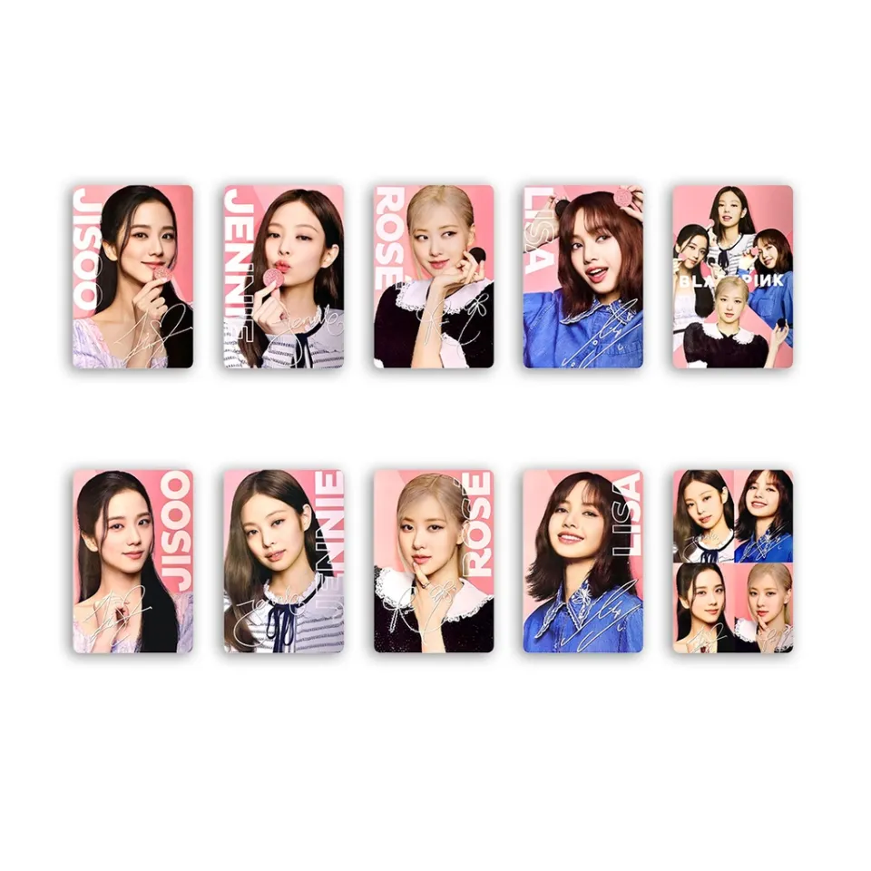 Big-Sales】 goya110 Set 5 Photo Cards BLACKPINK with ROSÉ JISOO