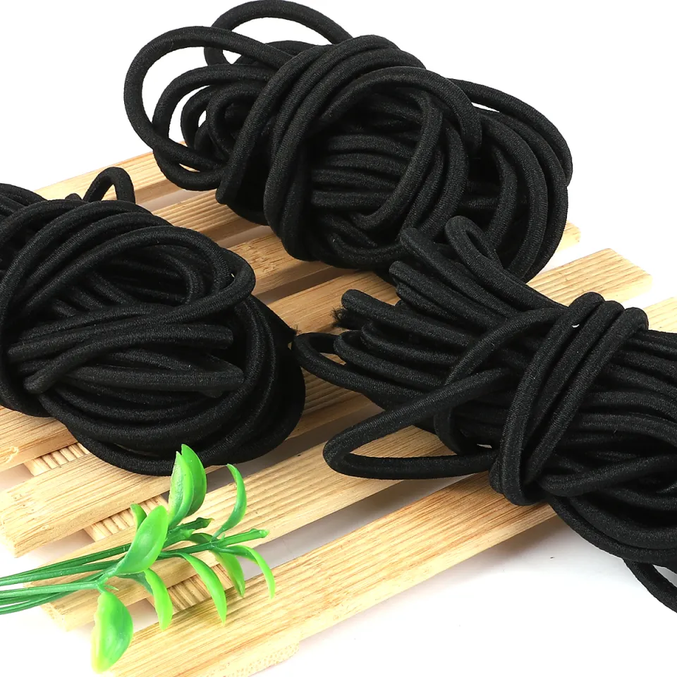 2/2.5mm (5meters/pack) Elastic Colorful Round Elastic Band Round Rope 2/2.5mm (5meters/pack) Elastic Colorful Round Elastic Band Round Rope