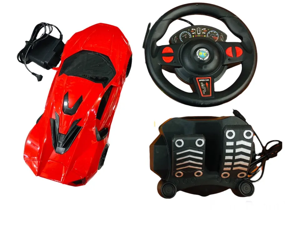 Accelerator Pedal Remote Control Rechargeable Speed King Car With Sensor Steering And Leg Pedal Daraz.lk