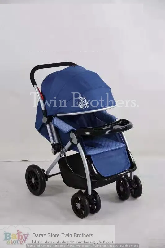 Baby Pram Stroller For Newborn Baby Aluminum Pipe Made Soft