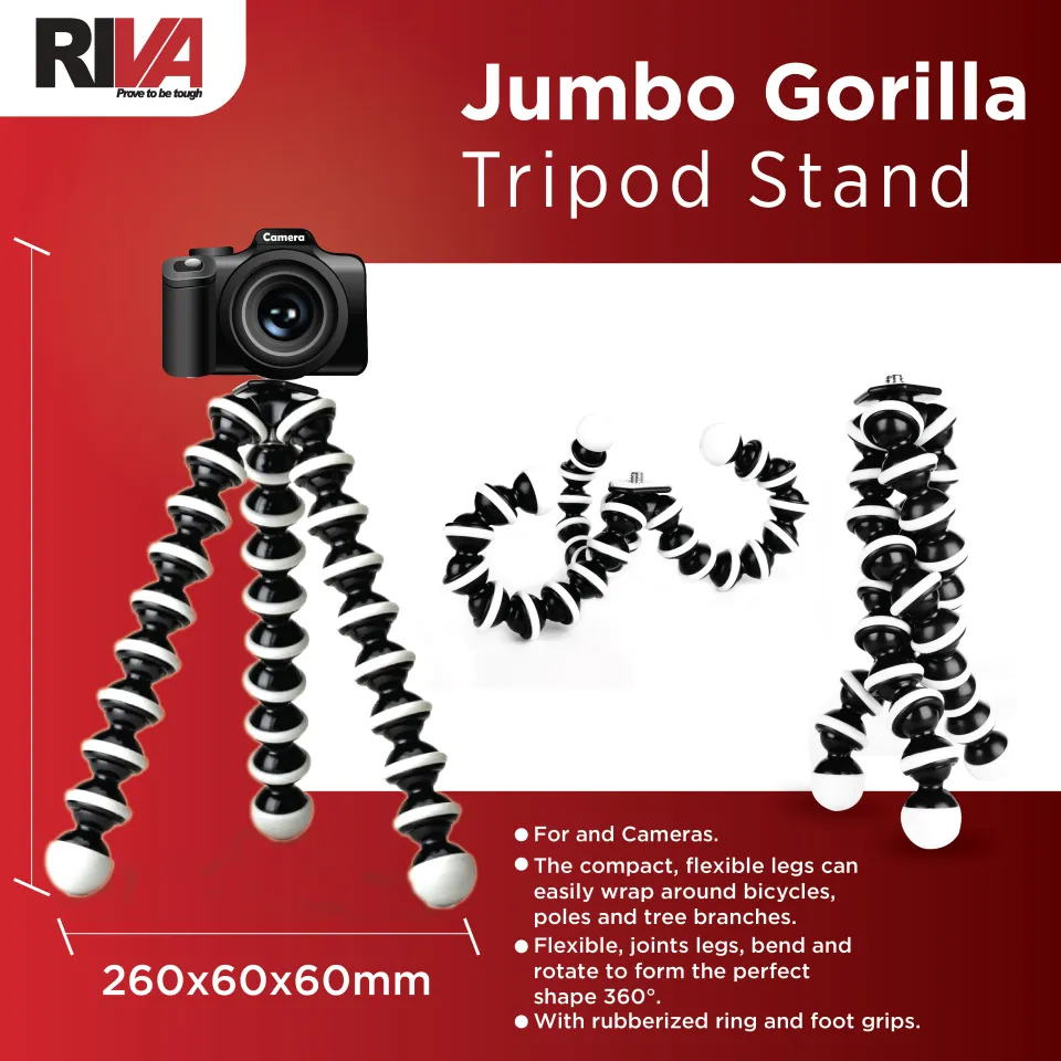 Gorilla Tripod Stand, Large Gorilla Pod, Professional Tripod Stand