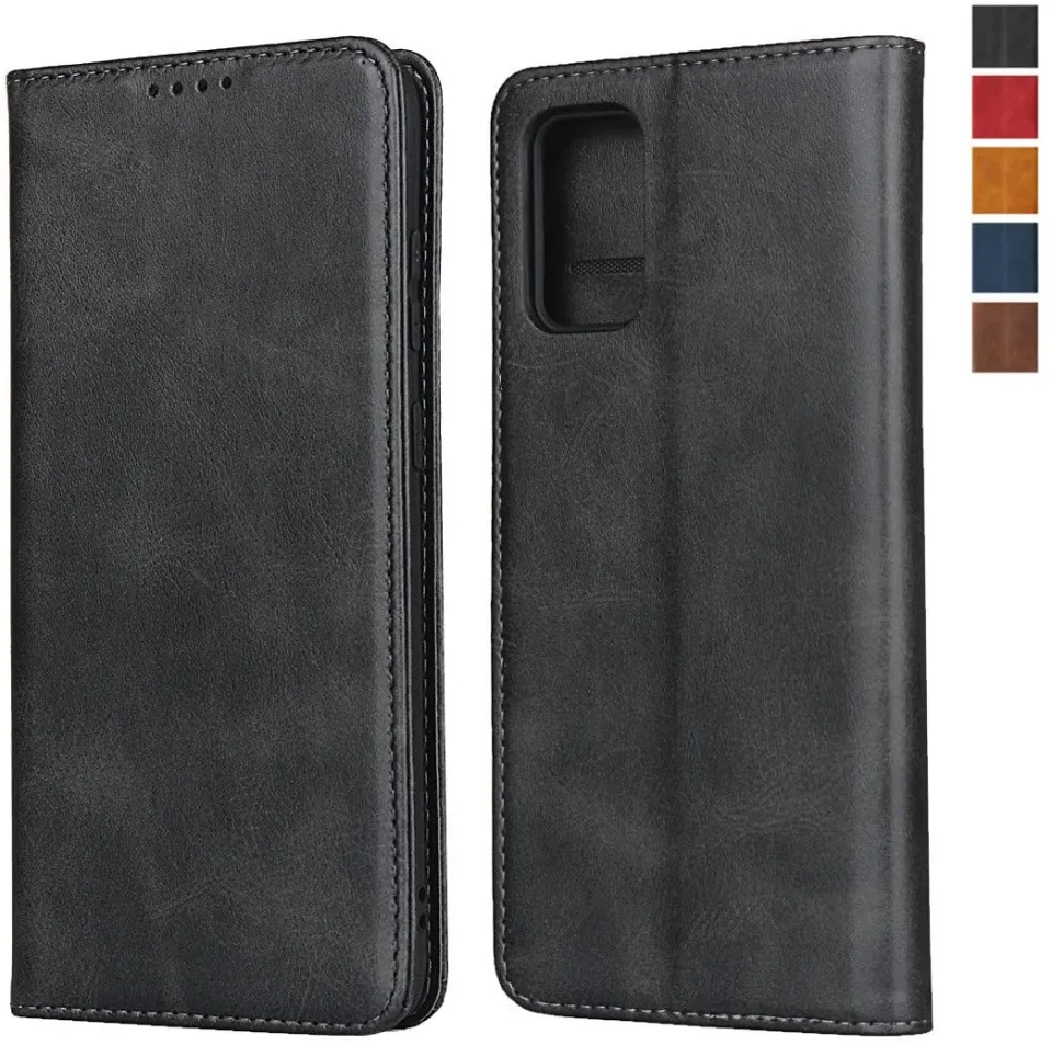 SEAHAI Cover Portafoglio Per Xiaomi Poco M4 Pro 4G - Pelle PU Rossa Con Supporto E RFID - 2