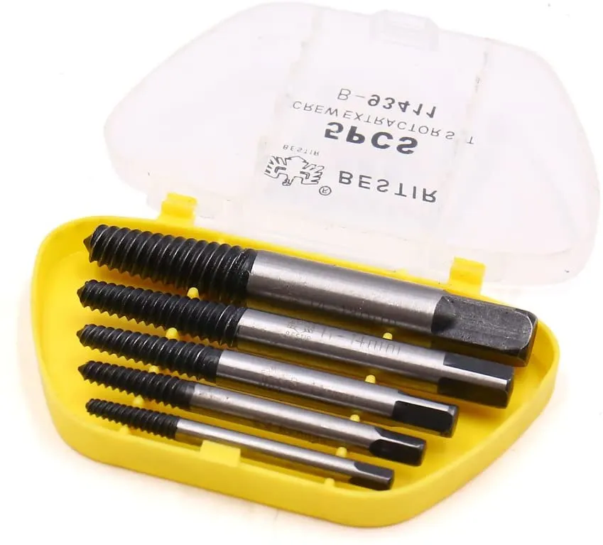 5-Piece Damaged Screw Extractor Set - Remove Stripped Screws & Bolts Easily 3 thumbnail image