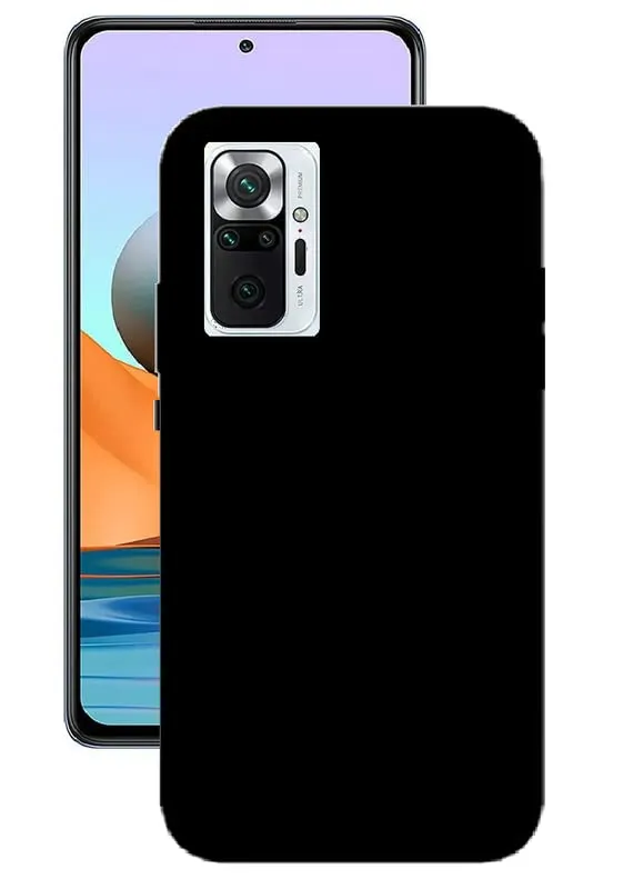 Custodia Sottile In TPU Per Xiaomi Redmi Note 10 Pro Max – Paraurti Antiurto Nero