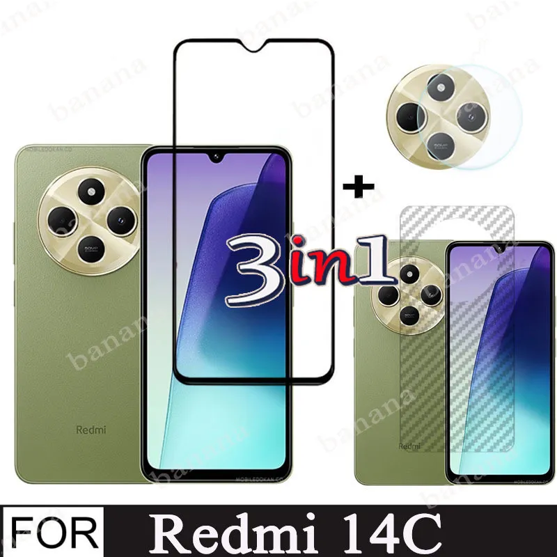 Tempered Glass Screen Protector For Xiaomi/Redmi 14C, 13C, 12, K70, A4 Pro & More