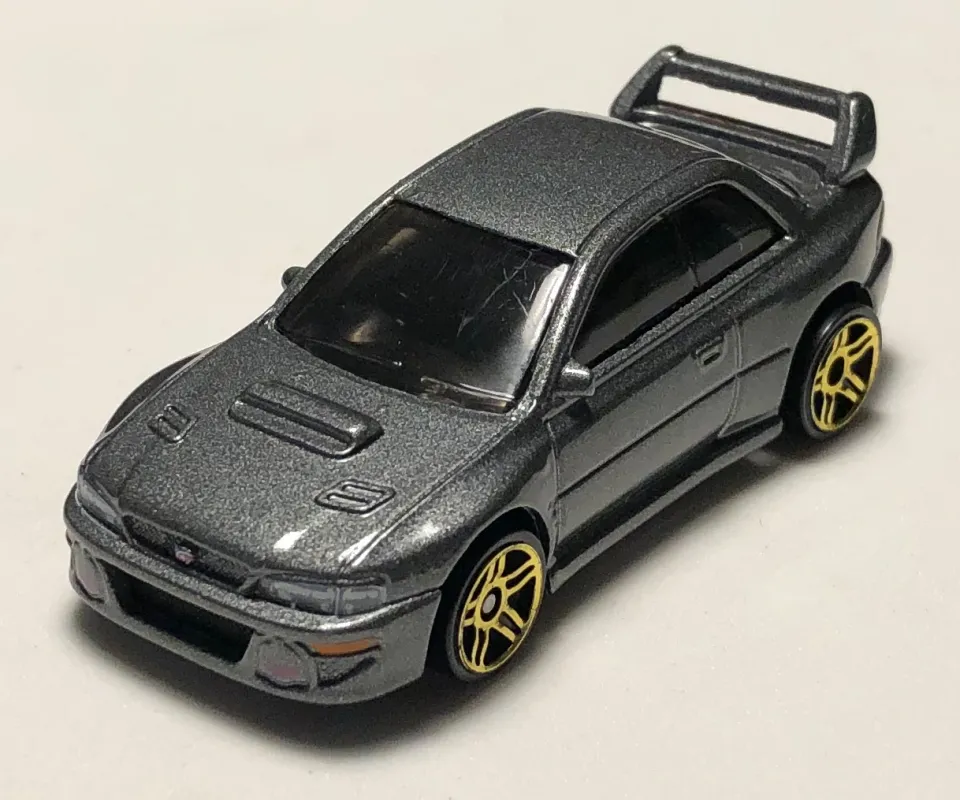 Hot Wheels 2021 HW J-Imports 1/10 Gray 98 Subaru Impreza 22B STi