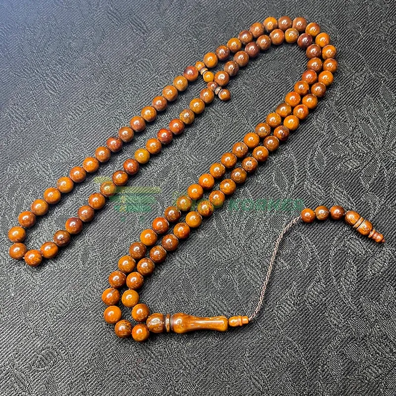 100 Beads 8mm Egyptian Koka, Kundi Wooden Beads Tasbeeh Zikr
