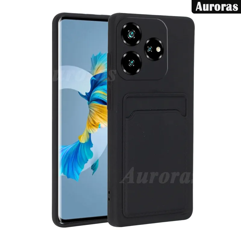 Phone cover For ZTE Blade V60 Design case shell Card Slot Lens