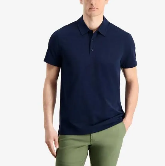 Mens navy blue polo best sale