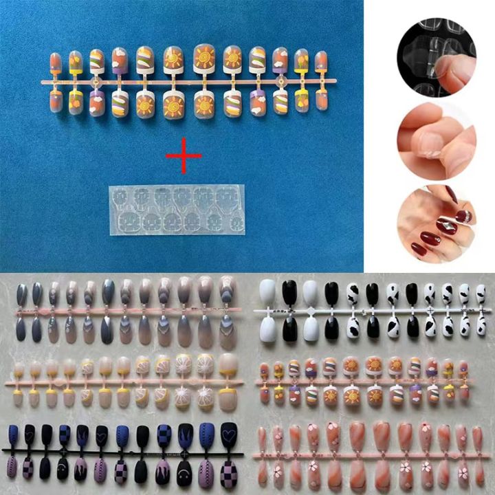 Fake%20Nails,24%20Pieces%20Per%20Bag,Free%20Jelly%20Gum,Artificial%20Zircon%20Fake%20Nails,Bride%20Fake%20Nails,Can%20Be%20Reused,Nail%20Patches,False%20Nails%20-%20Image%203