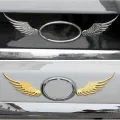 2pcs Car 3D Metal Sticker Angel Wing Car Body Stickers And Decals Repair Sticker/3D Wings Car Sticker. 