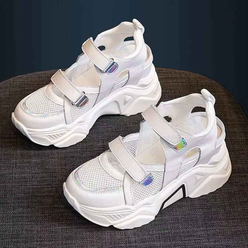 ALLGOOD】Women's shoes Korean fashion sneakers wedge sports