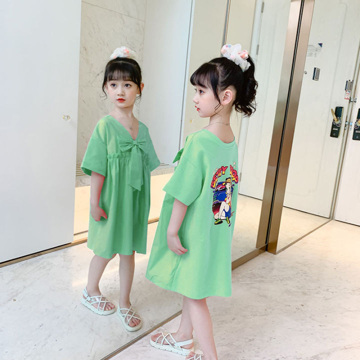 Girl%20Dress%20Kids%20Baby%20Clothes%202023%20New%20Arrive%20Spring%20Summer%20Short%20Sleeve%20Princess%20Casual%20Long%20Style%20School%20Uniform%20Dresses%20Children%20for%204%205%206%207%208%209%2010%2011%2012%2013%2014%20Years%20-%20Image%205