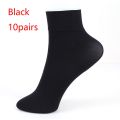 New COD Ready Stock 1 5 10 Pairs Middle Cyder Silk Ankle Nylon Warm Soc Short Stockings Autumn Winter Durable. 