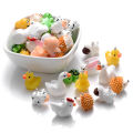 iYOE 10pcs Mix Animal Resin Charms Beads Chicken Turtle Pig Hedgehog Charms For Making Jewelry Supplies DIY Craft Necklace.