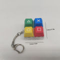 Mechanical Keyboard Key Cap Shaft Tester Keychain Key Ring Fingertip Press Dlow Pressure Toy Novelty Toy.