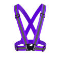 Universal Highlight Adjustable Reflective Vest with Reflector Band Reflective Running Gear for Night Walking Biking Safety Strap. 