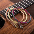 6Pcs/Set High-Quality Acoustic Guitar Strings - Replacement Guitar Strings, Premium Guitar Accessories. 